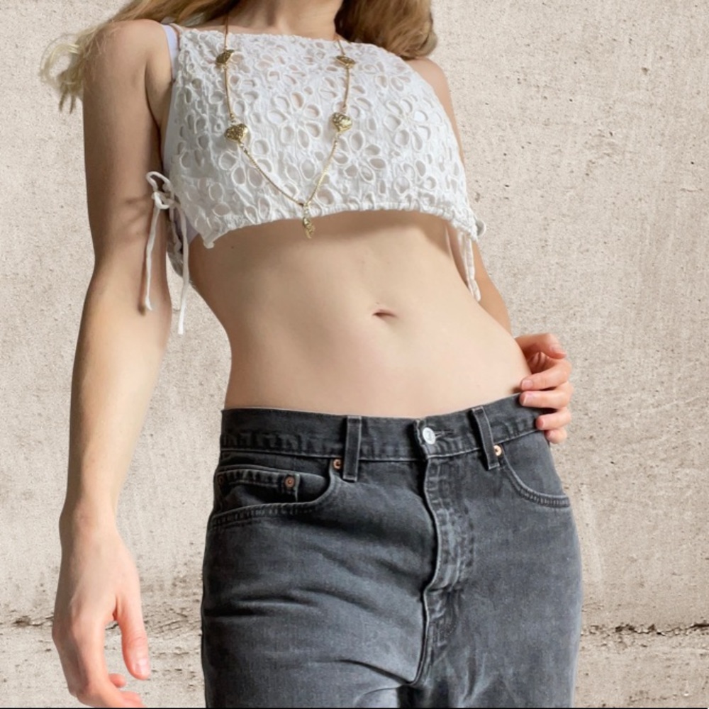 TREE OF LIFE. Boho crop. One size. - Picture 4 of 9